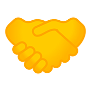 🤝 Emoji Aperto De Mãos na Google Android 11.0.