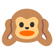 🙉 Emoji Macaco Que Não Ouve Nada na Google Android 11.0.