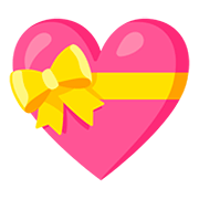 💝 Emoji Corazón Con Lazo en Google Android 11.0.