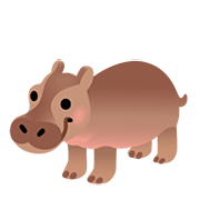 Émoji 🦛 Hippopotame sur Google Android 11.0.