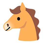 Emoji 🐴 Muso Di Cavallo su Google Android 11.0.
