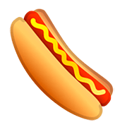 Emoji 🌭 Hot Dog su Google Android 11.0.