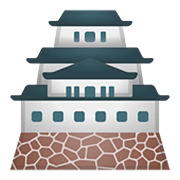 Émoji 🏯 Château Japonais sur Google Android 11.0.