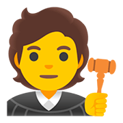🧑‍⚖️ Emoji Juiz No Tribunal na Google Android 11.0.