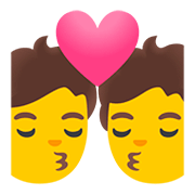 Emoji 💏 Bacio Tra Coppia su Google Android 11.0.
