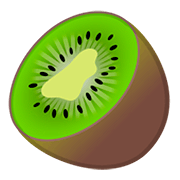 Emoji 🥝 Kiwi su Google Android 11.0.