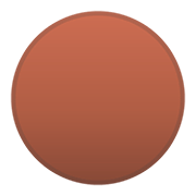 Emoji 🟤 Cerchio Marrone su Google Android 11.0.