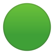 Émoji 🟢 Disque Vert sur Google Android 11.0.