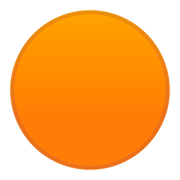 🟠 Emoji oranger Kreis Google Android 11.0.