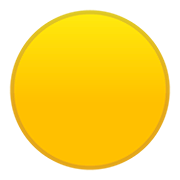 Emoji 🟡 Cerchio Giallo su Google Android 11.0.