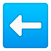 Emoji ⬅️ Freccia Rivolta A Sinistra su Google Android 11.0.