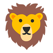 Emoji 🦁 Leone su Google Android 11.0.