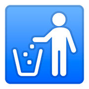 Emoji 🚮 Simbolo Per La Raccolta Dei Rifiuti su Google Android 11.0.