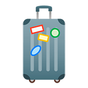 Emoji 🧳 Valigia su Google Android 11.0.