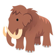 Emoji 🦣 Mammut su Google Android 11.0.