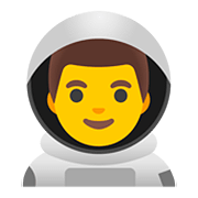 👨‍🚀 Emoji Astronauta Hombre en Google Android 11.0.