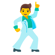 Émoji 🕺 Danseur sur Google Android 11.0.