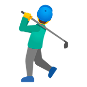 🏌️‍♂️ Emoji Homem Golfista na Google Android 11.0.