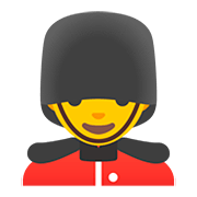 💂‍♂️ Emoji Guarda Homem na Google Android 11.0.