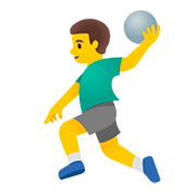Émoji 🤾‍♂️ Handballeur sur Google Android 11.0.