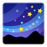 Émoji 🌌 Voie Lactée sur Google Android 11.0.
