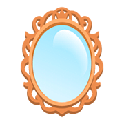 Emoji 🪞 Specchio su Google Android 11.0.