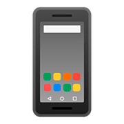Émoji 📱 Téléphone Portable sur Google Android 11.0.