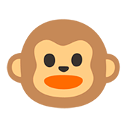 🐵 Emoji Rosto De Macaco na Google Android 11.0.