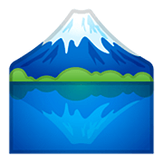 Emoji 🗻 Monte Fuji su Google Android 11.0.