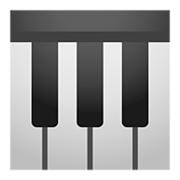 Emoji 🎹 Piano su Google Android 11.0.