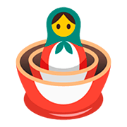🪆 Emoji Boneca Russa na Google Android 11.0.