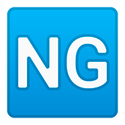 🆖 Emoji Botón NG en Google Android 11.0.
