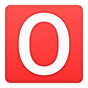 Emoji 🅾️ Gruppo Sanguigno 0 su Google Android 11.0.