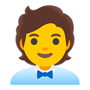 Emoji 🧑‍💼 Persona Che Fa Un Lavoro D’ufficio su Google Android 11.0.