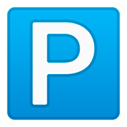 🅿️ Emoji Großbuchstabe P in blauem Quadrat Google Android 11.0.