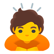 Emoji 🙇 Persona Che Fa Un Inchino Profondo su Google Android 11.0.