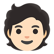 🧑🏻 Emoji Erwachsener: helle Hautfarbe Google Android 11.0.