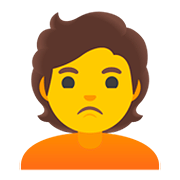Emoji 🙎 Persona Imbronciata su Google Android 11.0.