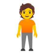 🧍 Emoji Persona De Pie en Google Android 11.0.