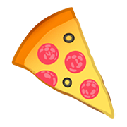 Emoji 🍕 Pizza su Google Android 11.0.