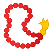 Emoji 📿 Rosario su Google Android 11.0.