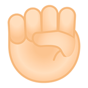Emoji ✊🏻 Pugno: Carnagione Chiara su Google Android 11.0.
