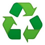 ♻️ Emoji Recycling-Symbol Google Android 11.0.