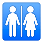 Emoji 🚻 Simbolo Dei Servizi Igienici su Google Android 11.0.