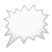 Emoji 🗯️ Nuvoletta Rabbia su Google Android 11.0.