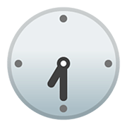 Emoji 🕢 Ore Sette E Mezza su Google Android 11.0.