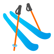 Émoji 🎿 Ski sur Google Android 11.0.