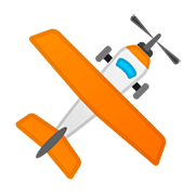 🛩️ Emoji kleines Flugzeug Google Android 11.0.