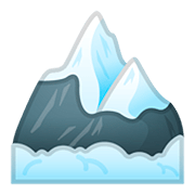 🏔️ Emoji Montanha Com Neve na Google Android 11.0.
