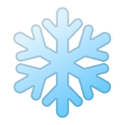 Emoji ❄️ Fiocco Di Neve su Google Android 11.0.